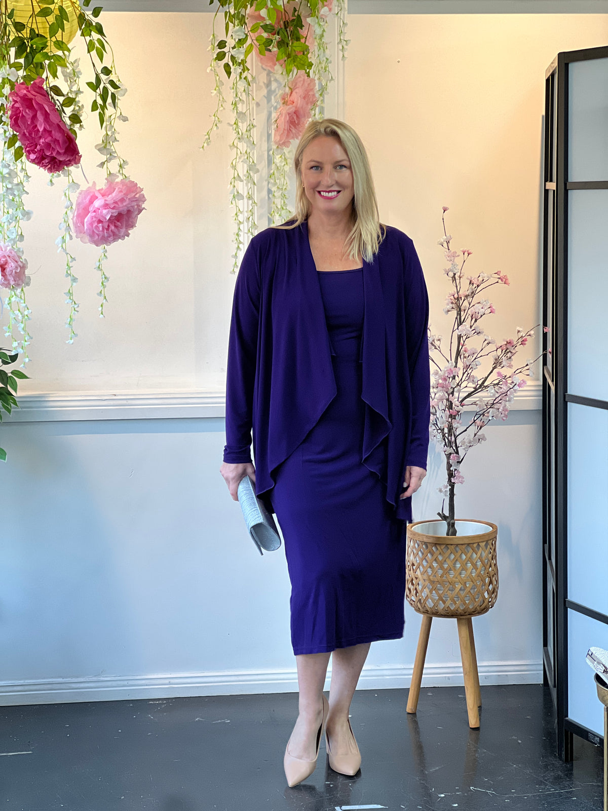Amaya Purple Dress