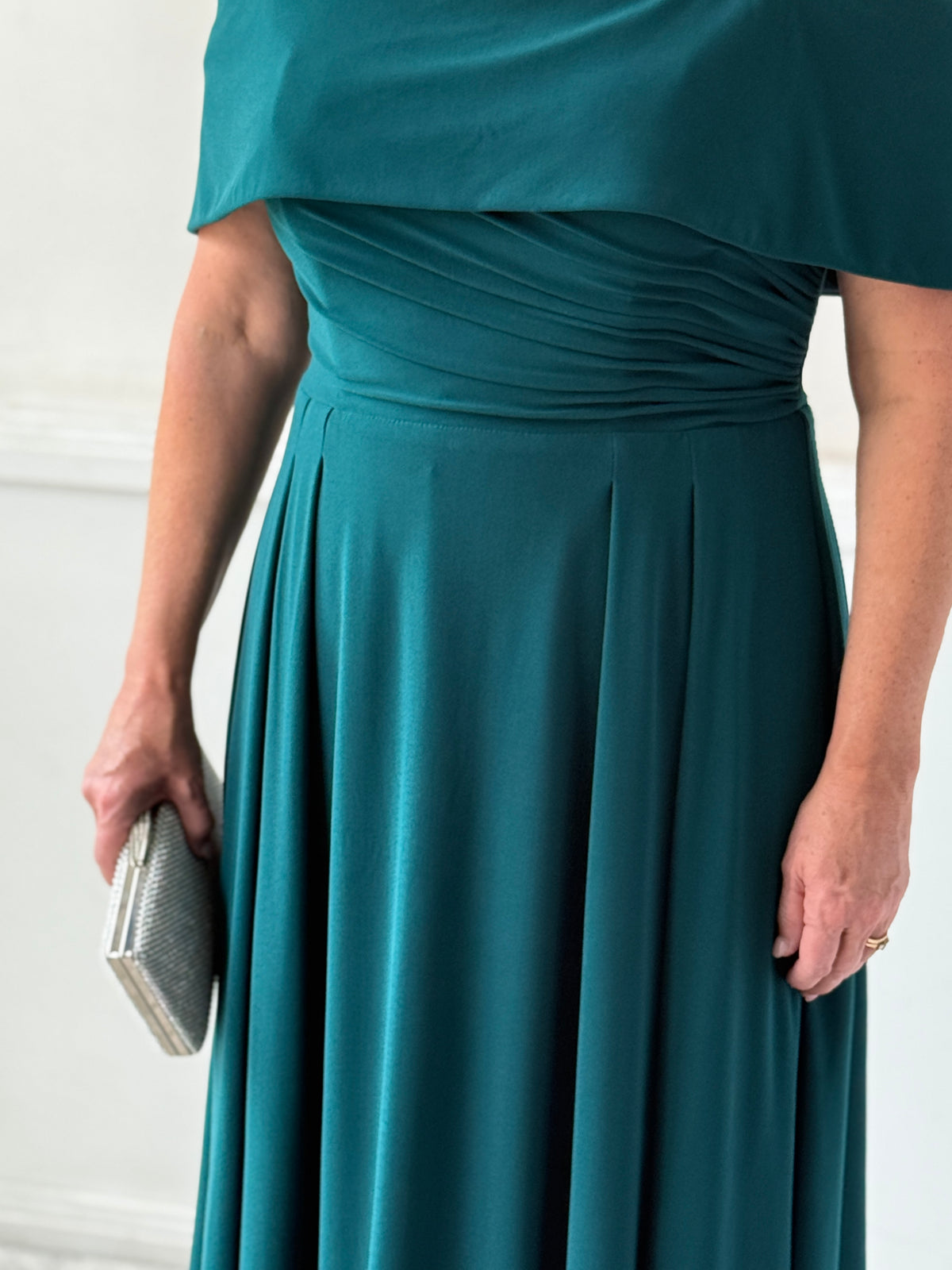 Athena Emerald Evening Dress
