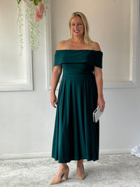 Athena Emerald Evening Dress