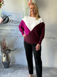 Berkley Berry Knit Jumper