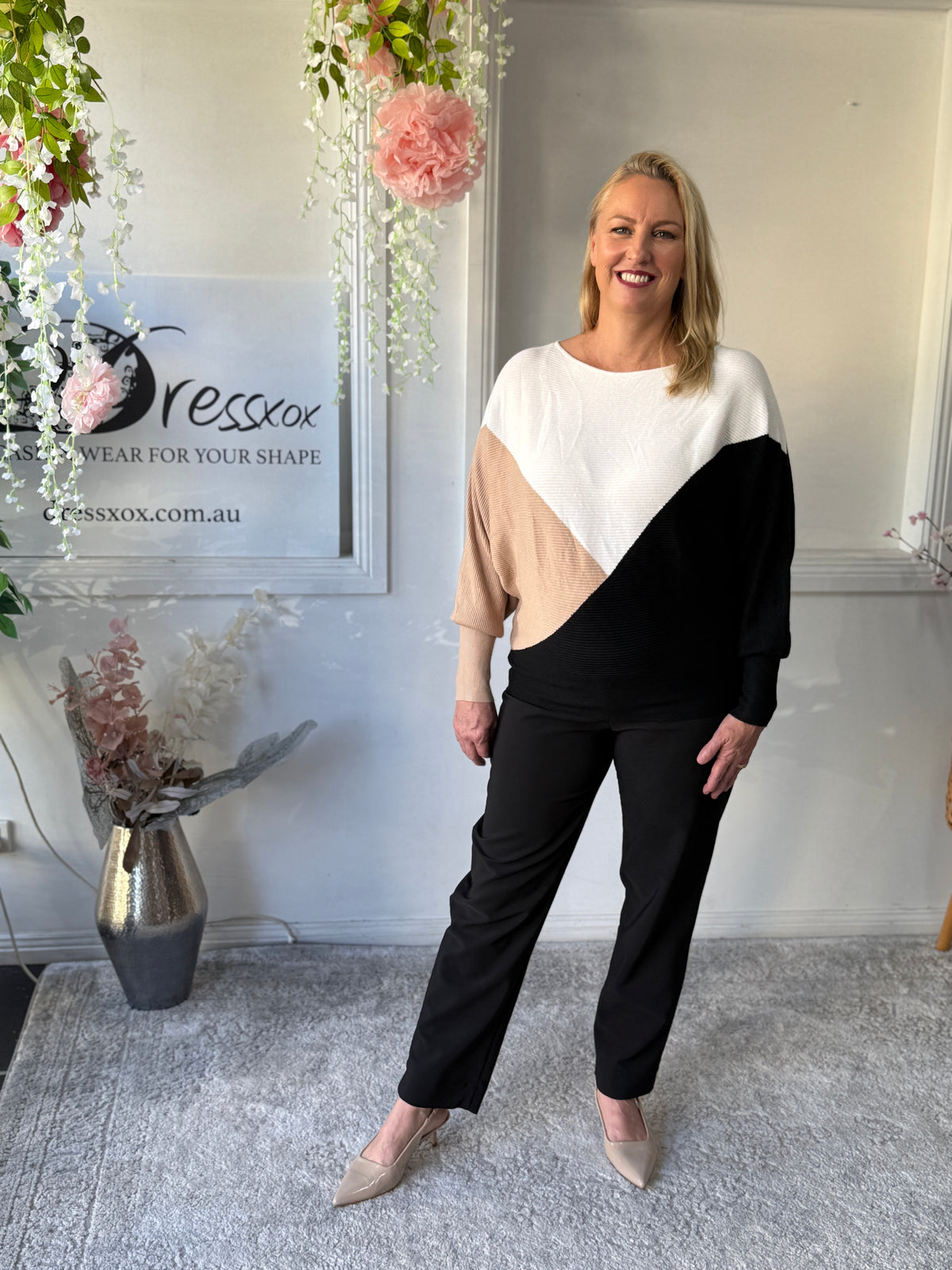 Berkley Neutral Knit Jumper