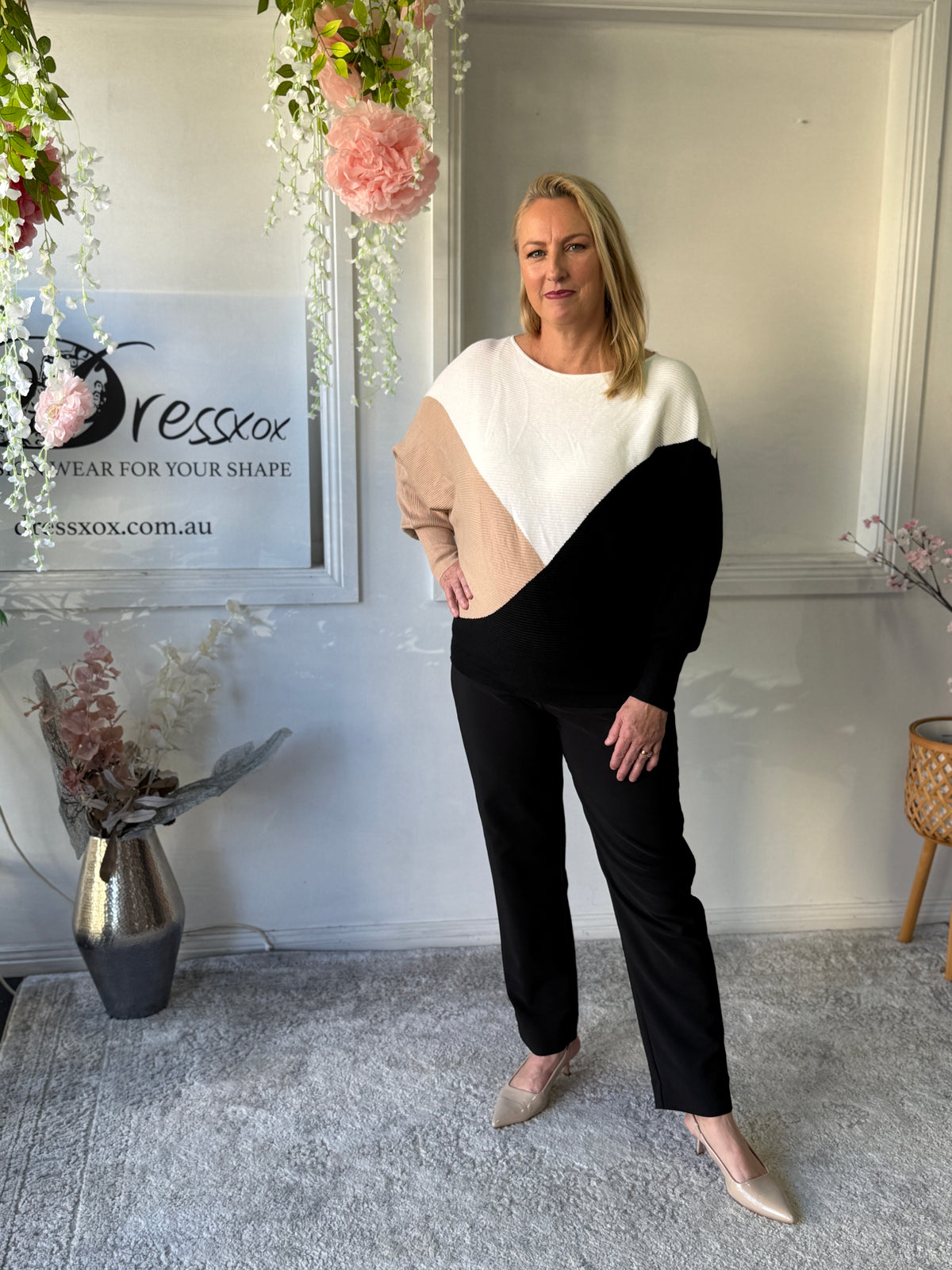 Berkley Neutral Knit Jumper
