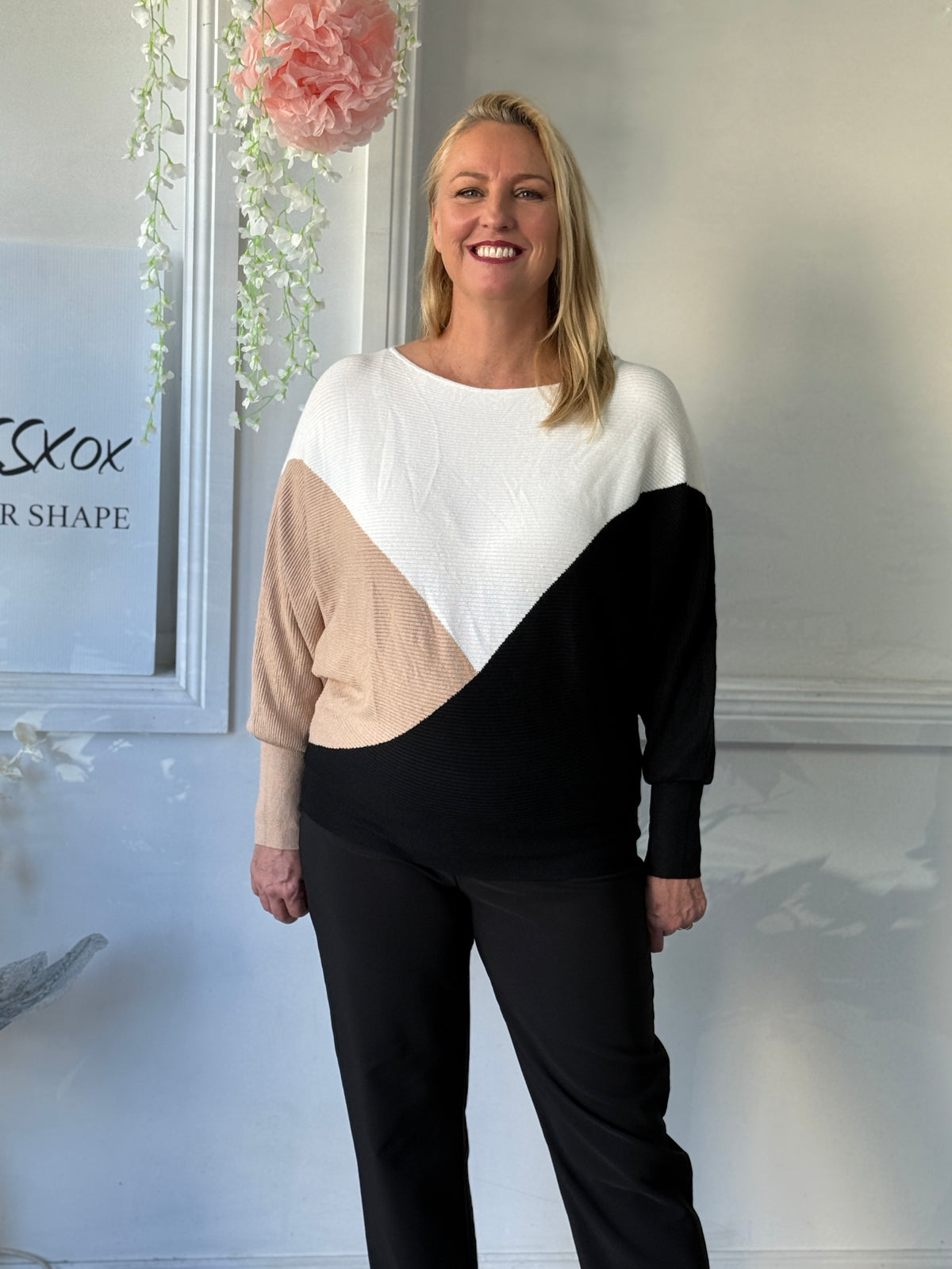 Berkley Neutral Knit Jumper