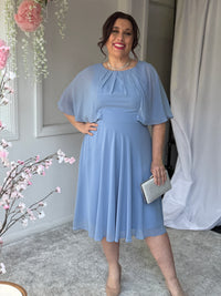 Blake Dusty Blue Event Dress