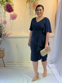 Bonnie Navy Event Dress