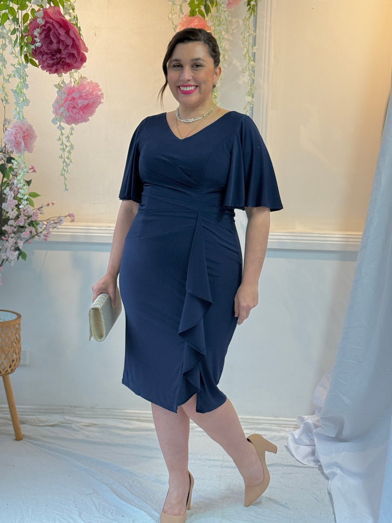 Bonnie Navy Event Dress