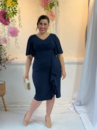 Bonnie Navy Event Dress
