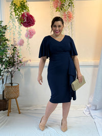 Bonnie Navy Event Dress