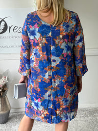 Chase Royal Blossom Event Dress