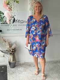 Chase Royal Blossom Event Dress