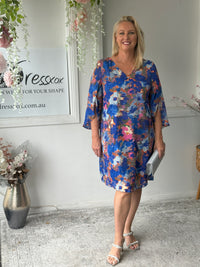 Chase Royal Blossom Event Dress