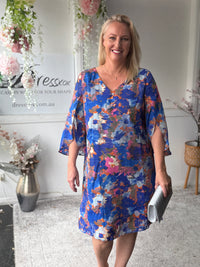 Chase Royal Blossom Event Dress
