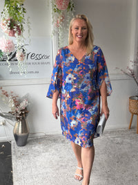 Chase Royal Blossom Event Dress