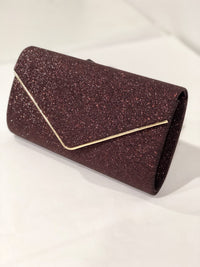 Claren Glitter Clutch