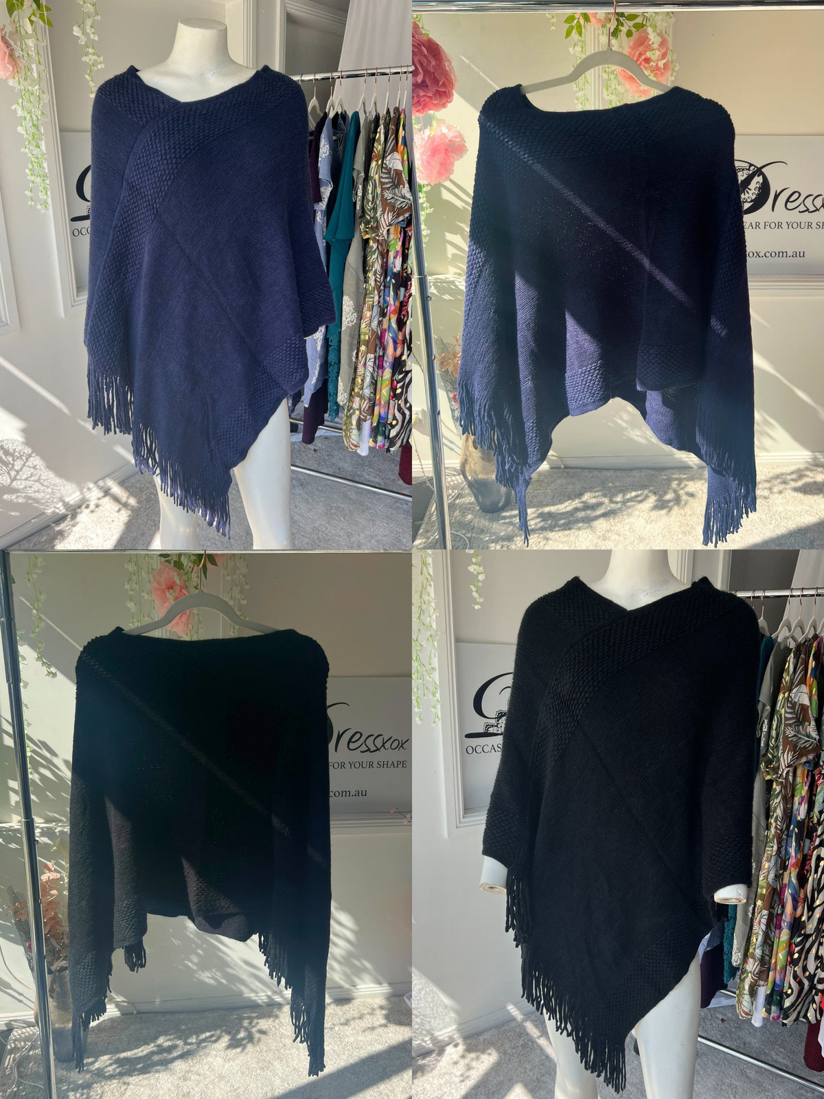 Gia Soft Knit Poncho