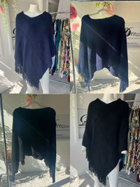 Gia Soft Knit Poncho
