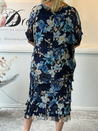 Clyde Botanical Silk Dress