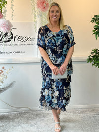 Clyde Botanical Silk Dress