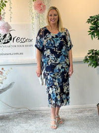 Clyde Botanical Silk Dress