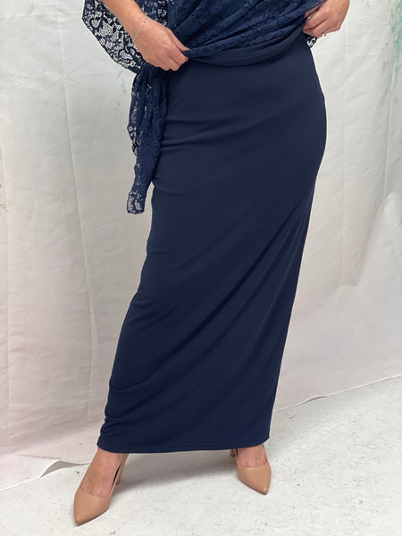 Navy jersey skirt best sale