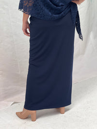 Conny Navy Jersey Skirt