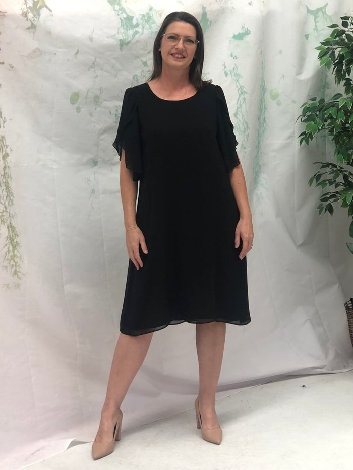 Darby Black Event Dress