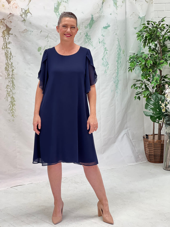 Darby Navy Event Dress