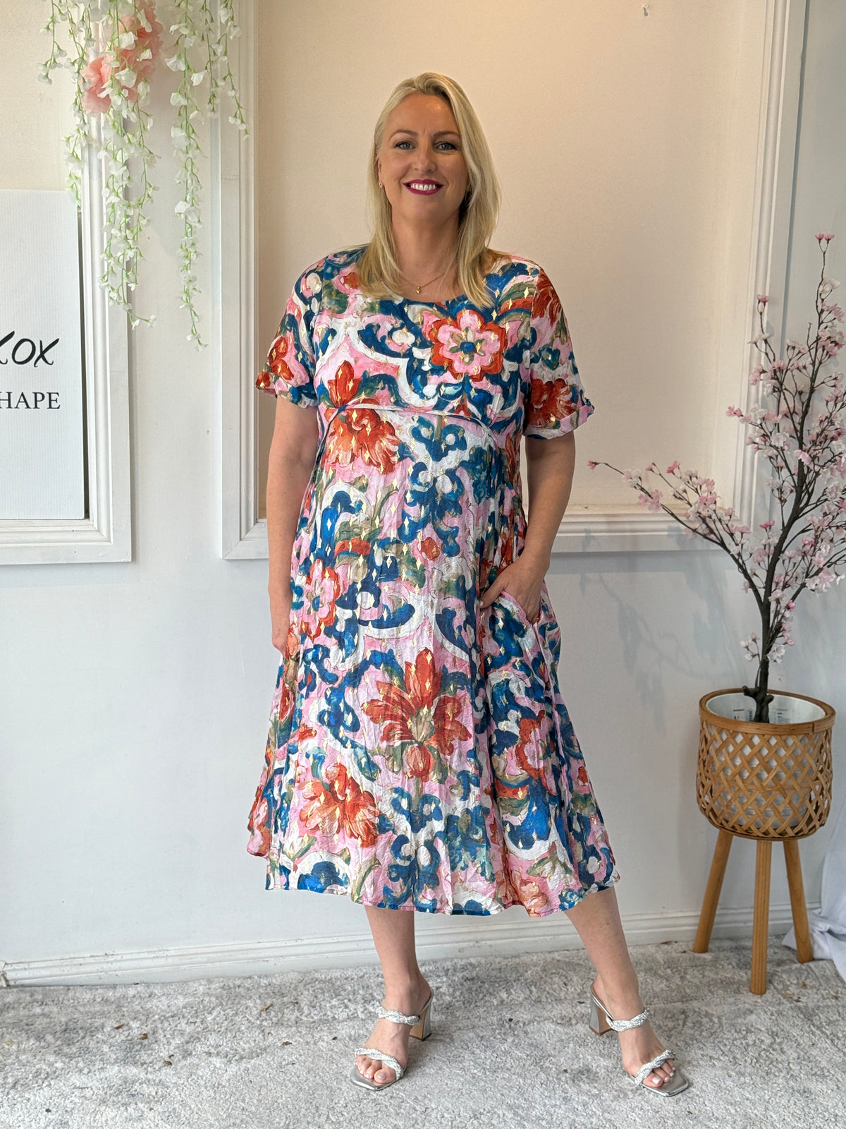 Demi Botanical Garden Layering Dress