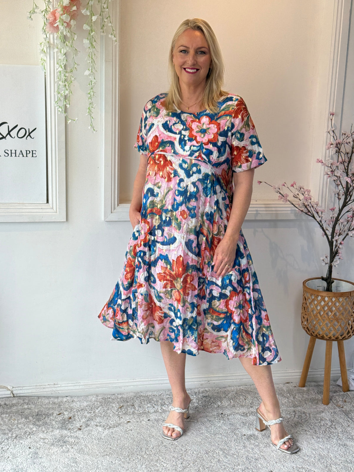 Demi Botanical Garden Layering Dress