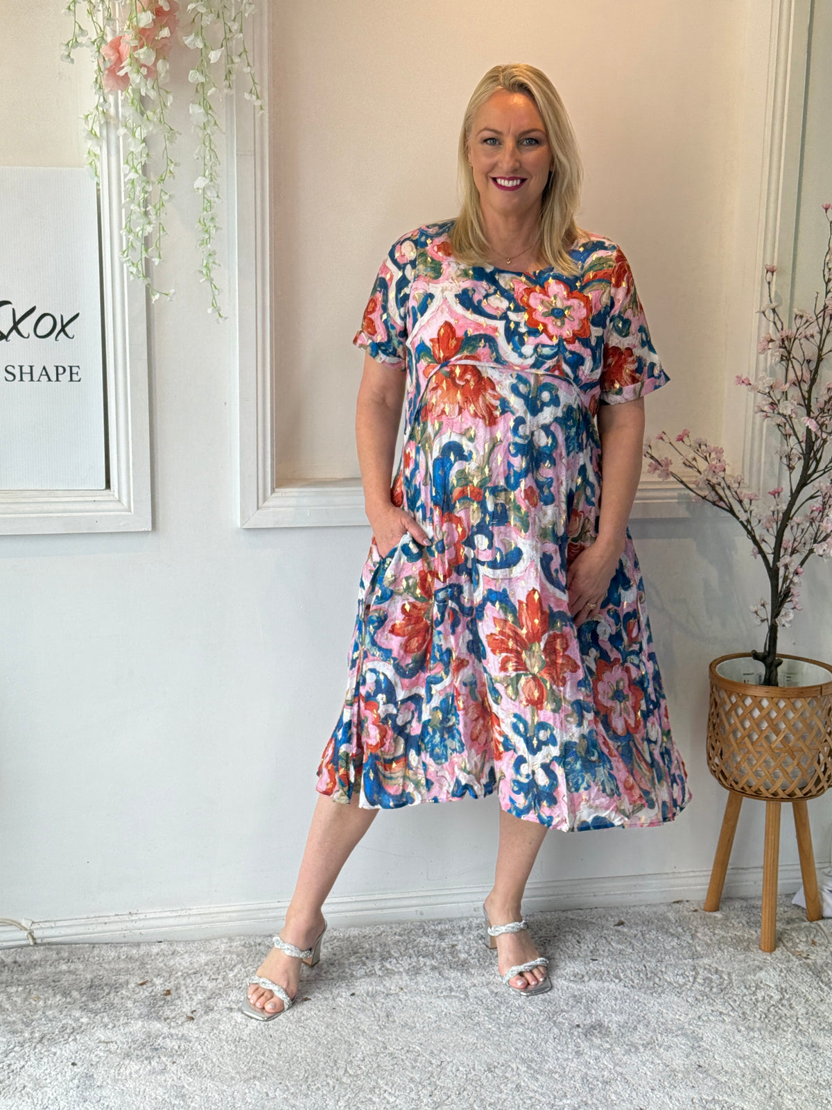 Demi Botanical Garden Layering Dress