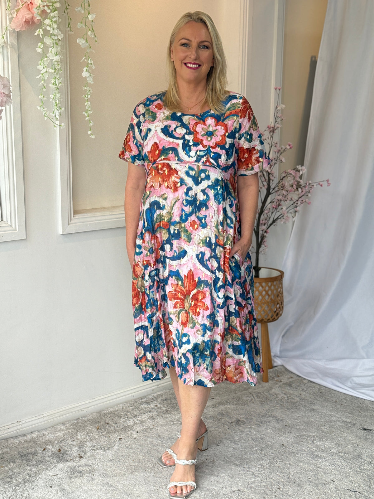Demi Botanical Garden Layering Dress