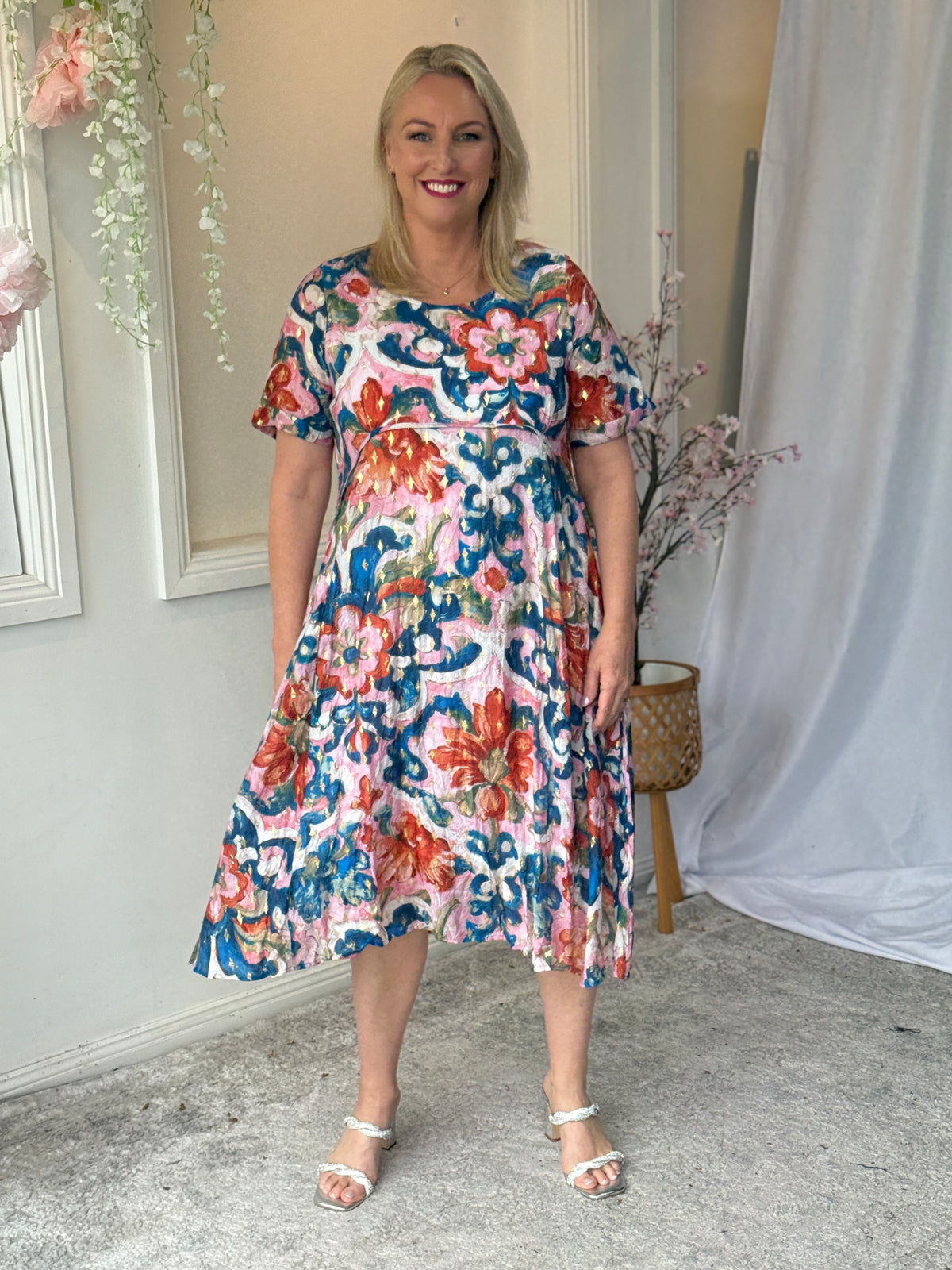 Demi Botanical Garden Layering Dress