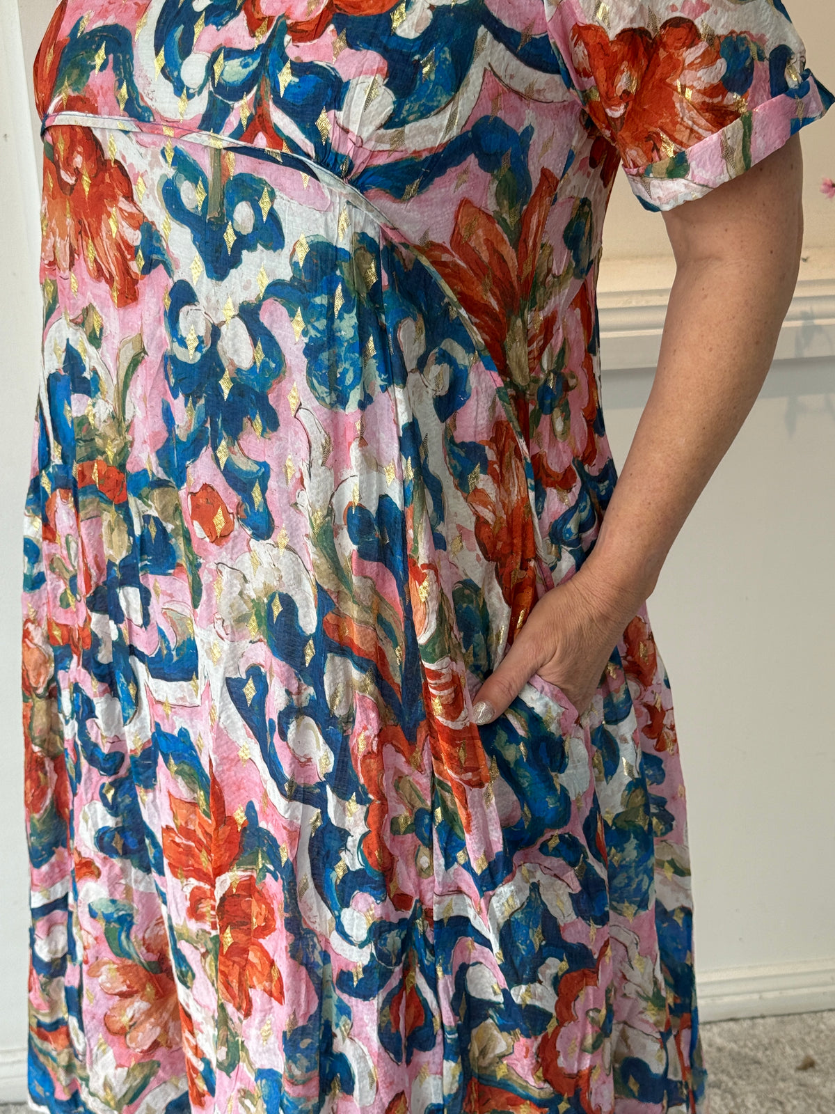 Demi Botanical Garden Layering Dress