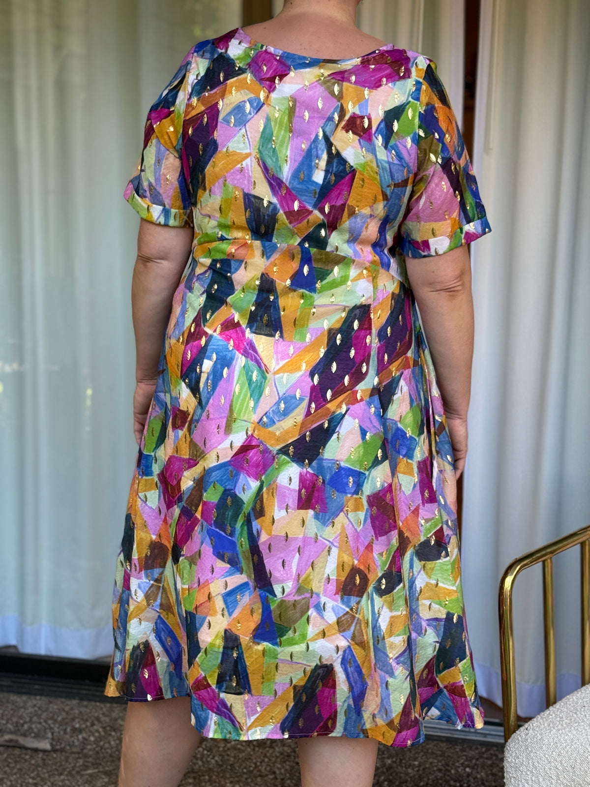 Demi Multicolour Layering Dress