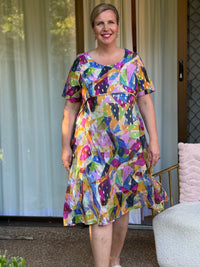 Demi Multicolour Layering Dress
