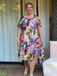 Demi Multicolour Layering Dress