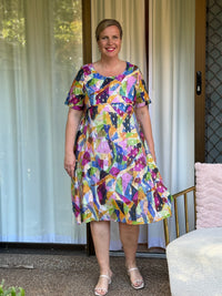Demi Multicolour Layering Dress