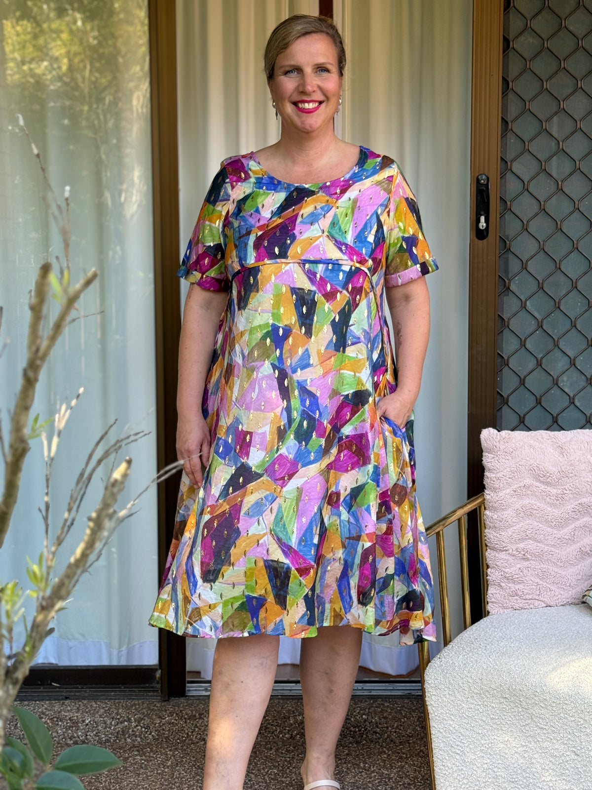 Demi Multicolour Layering Dress