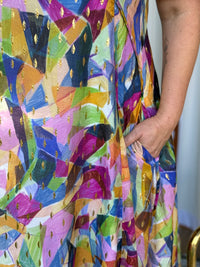 Demi Multicolour Layering Dress