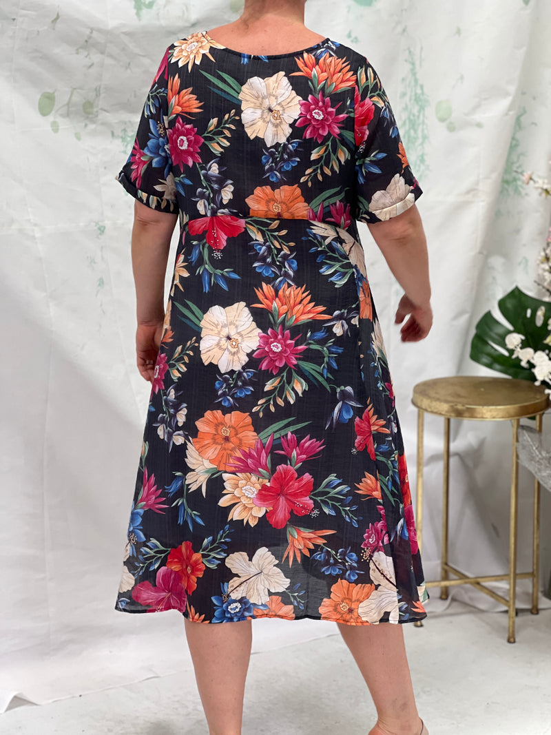 Demi Night Bloom Layering Dress