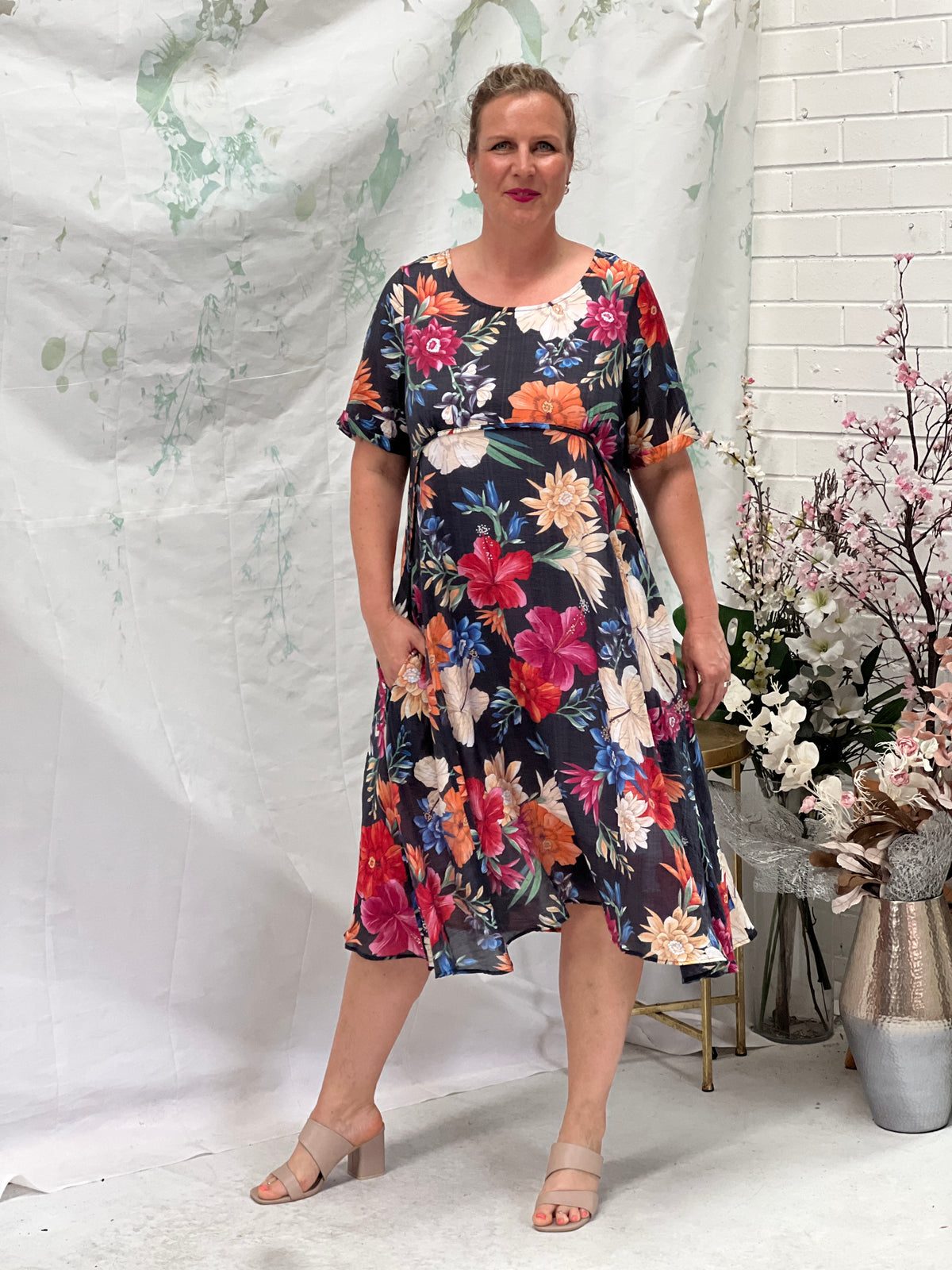 Demi Night Bloom Layering Dress