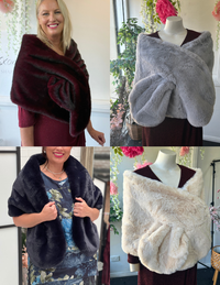 Antwerp Faux Fur Shawl