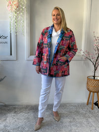 Ellie Continental Reversible Cotton Jacket