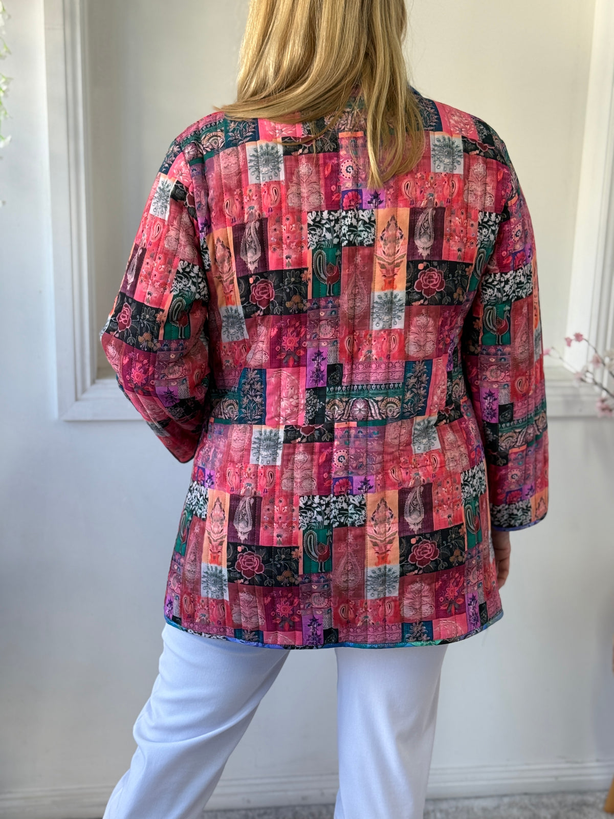 Ellie Continental Reversible Cotton Jacket