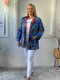 Ellie Continental Reversible Cotton Jacket