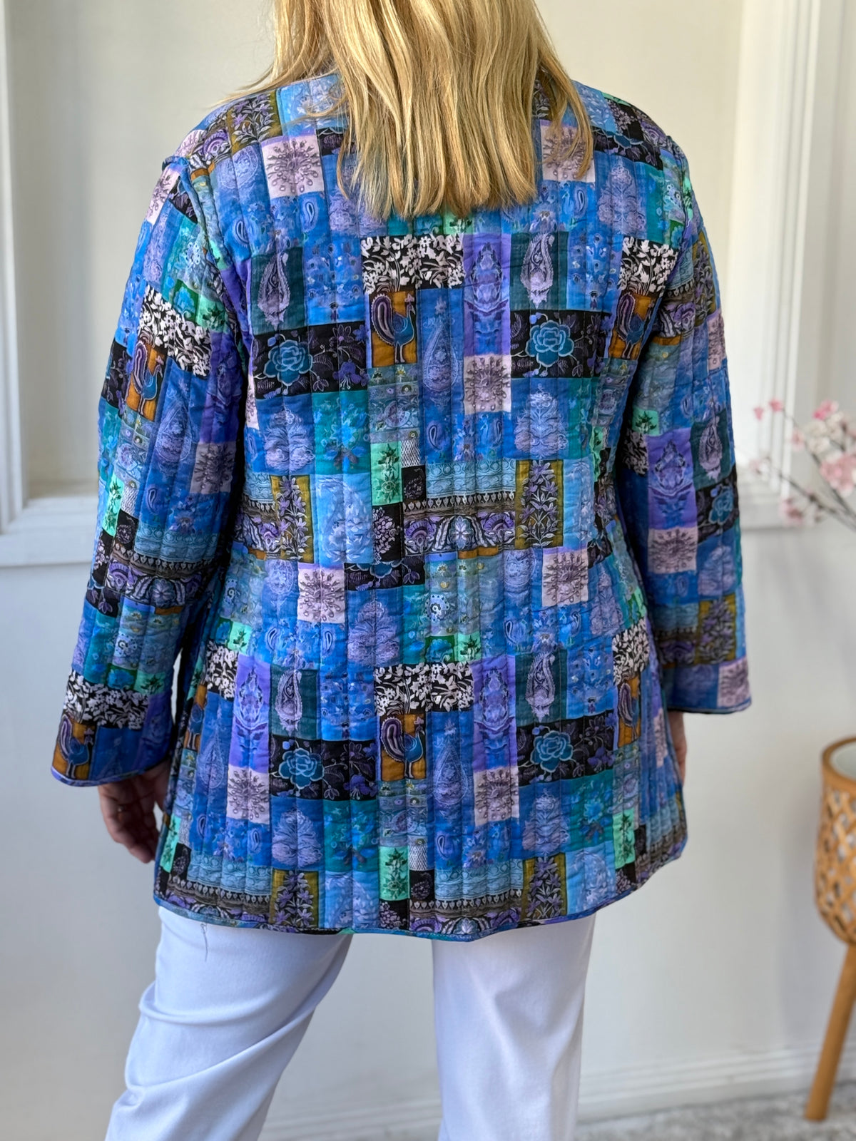 Ellie Continental Reversible Cotton Jacket
