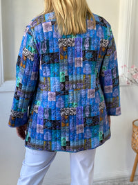 Ellie Continental Reversible Cotton Jacket