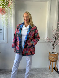 Ellie Continental Reversible Cotton Jacket