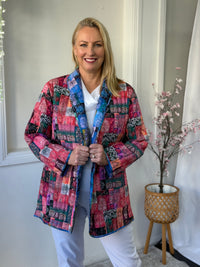 Ellie Continental Reversible Cotton Jacket