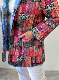 Ellie Continental Reversible Cotton Jacket